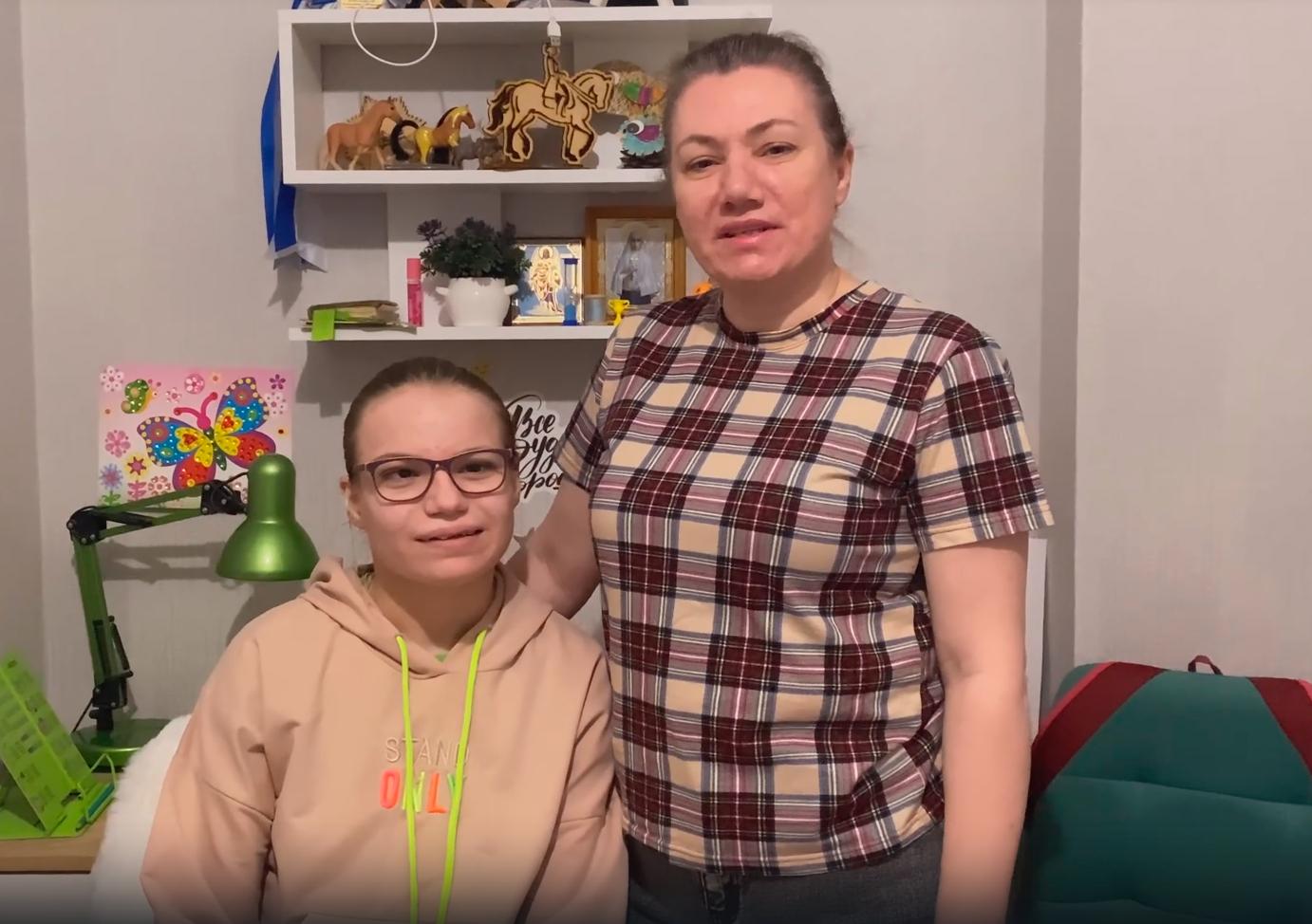 Благодарность мамы за помощь Булычевских Лизе