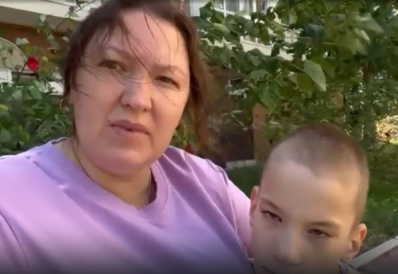 Благодарность мамы за помощь Ивану Журавлеву